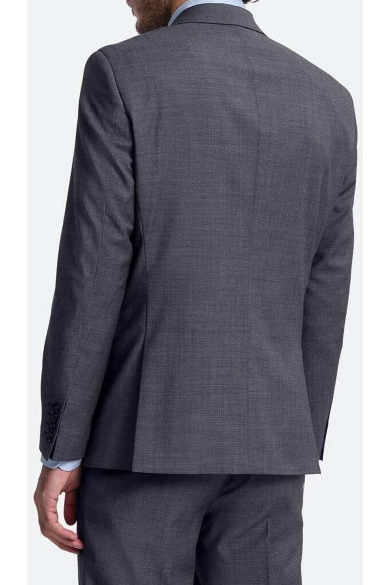 Pierre Cardin Modern Fit Herren Sakko Grau 3 Pierre Cardin Modern Fit Herren Sakko Grau – Bild 3
