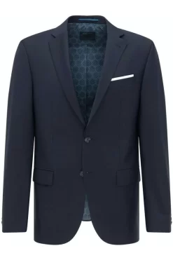 Pierre Cardin Regular Fit Herren Sakko  Blau