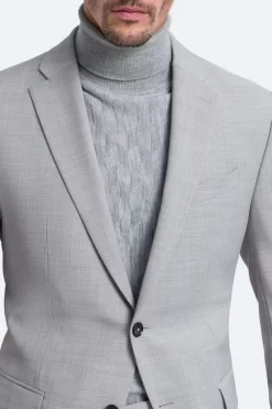 Pierre Cardin Regular Fit Herren Sakko  Grau -Ho ho ho, Mode in Grün. PC C4 52255 2003 9010 3 800