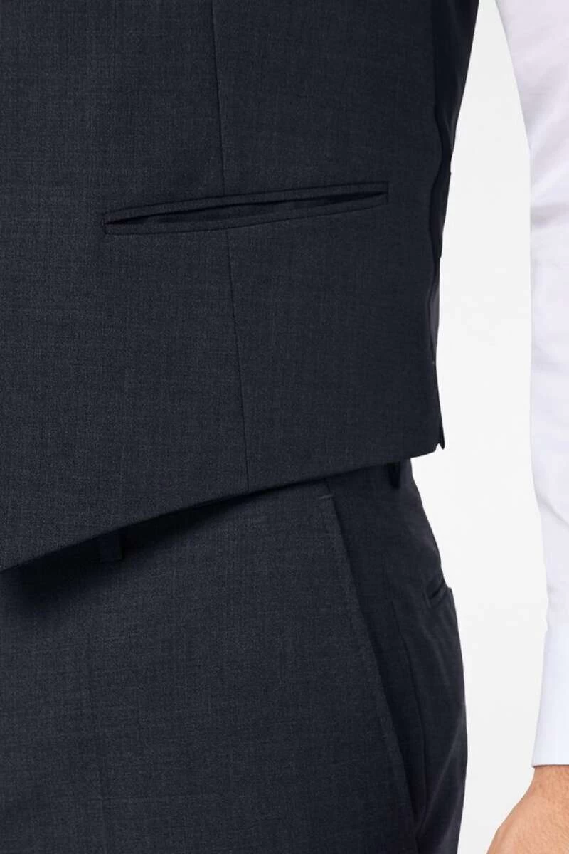 Pierre Cardin Modern Fit Weste Blau 5 Pierre Cardin Modern Fit Weste Blau – Bild 5