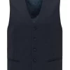 Pierre Cardin Modern Fit Weste  Blau