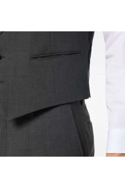 Pierre Cardin Hugo Modern Fit Weste  Anthrazit -Ho ho ho, Mode in Grün. PC C4 95005 1401 9002 4 800