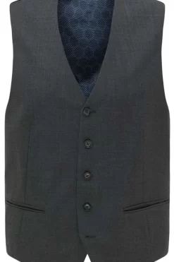 Pierre Cardin Hugo Modern Fit Weste  Anthrazit -Ho ho ho, Mode in Grün. PC C4 95005 1401 9002 5 800