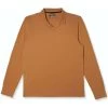 Pierre Cardin   Modern Fit Longsleeve Poloshirt Braun, Einfarbig