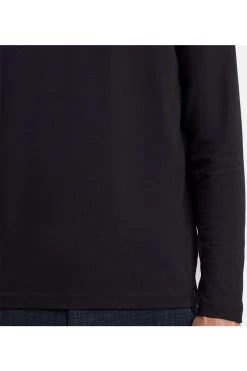 Pierre Cardin Longsleeve Schwarz -Ho ho ho, Mode in Grün. PC C5 30070 3016 9000 3 800