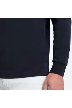 Pierre Cardin   Modern Fit Longsleeve Poloshirt Blau, Einfarbig -Ho ho ho, Mode in Grün. PC C5 30104 3005 6000 4 800