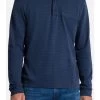 Pierre Cardin   Modern Fit Longsleeve Poloshirt Schwarz, Gestreift