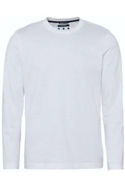 Pierre Cardin Longsleeve Rundhals Weiss