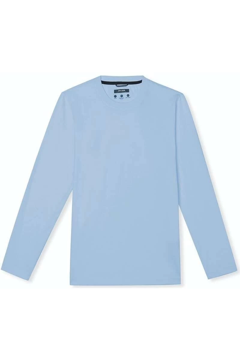 Pierre Cardin Longsleeve Rundhals Blau 1 Pierre Cardin Longsleeve Rundhals Blau