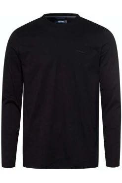 Pierre Cardin Longsleeve Rundhals Schwarz