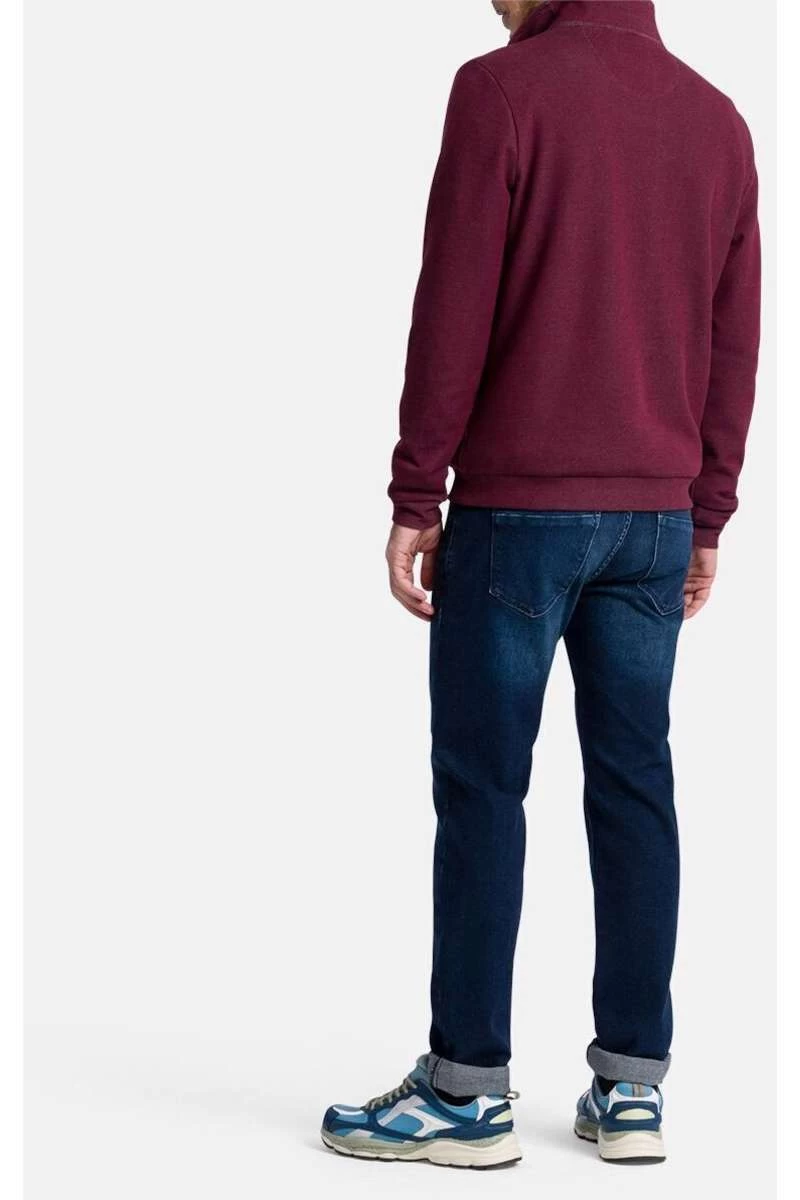 Pierre Cardin Modern Fit TroyerZip Bordeaux 2 Pierre Cardin Modern Fit TroyerZip Bordeaux – Bild 2