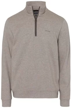 Pierre Cardin Modern Fit TroyerZip Beige -Ho ho ho, Mode in Grün. PC C5 40112 4006 1107 5 800