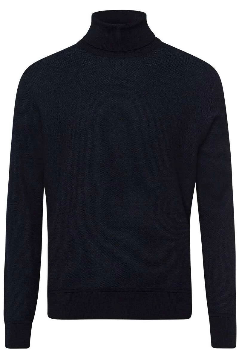 Pierre Cardin Modern Fit Herren Rollkragenpullover Marine 5 Pierre Cardin Modern Fit Herren Rollkragenpullover Marine – Bild 5