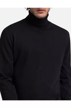 Pierre Cardin Modern Fit Herren Rollkragenpullover Schwarz -Ho ho ho, Mode in Grün. PC C5 50303 5018 9000 3 800