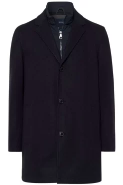 Pierre Cardin Modern Fit Herren Mantel  Blau -Ho ho ho, Mode in Grün. PC C8 10042 0017 6000 5 800