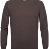 Profuomo Regular Fit Herren Pullover Rundhals Taupe