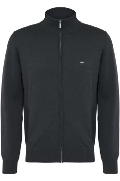 Fynch-Hatton Casual Fit CardiganZip Anthrazit