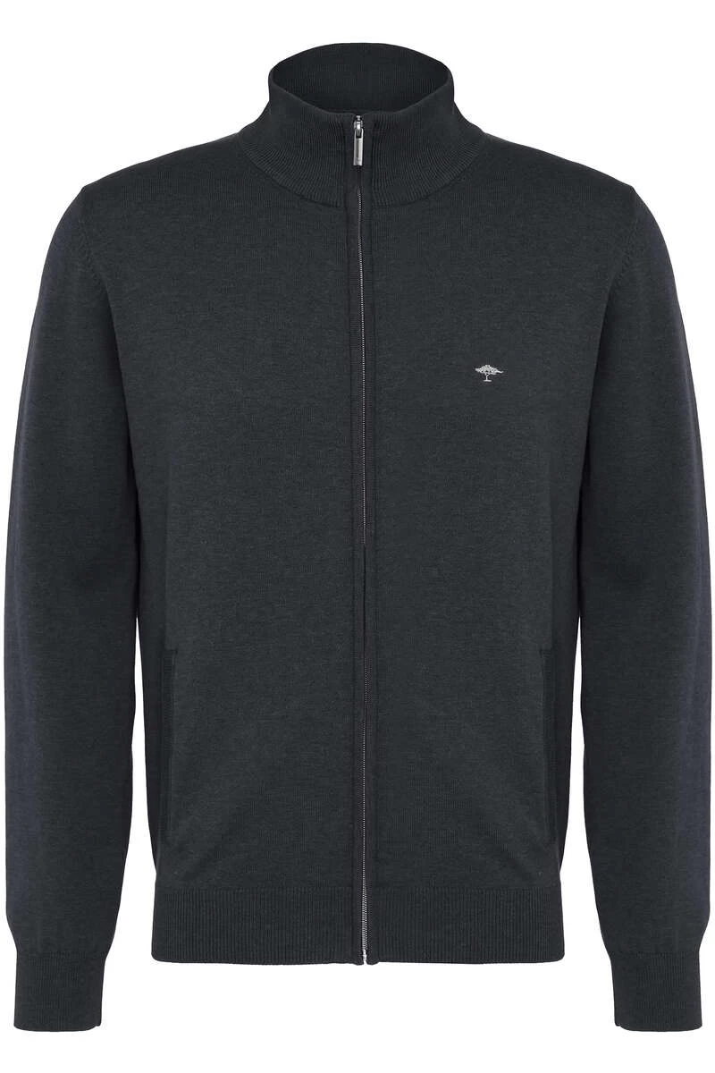 Fynch-Hatton Casual Fit CardiganZip Anthrazit 1 Fynch-Hatton Casual Fit CardiganZip Anthrazit