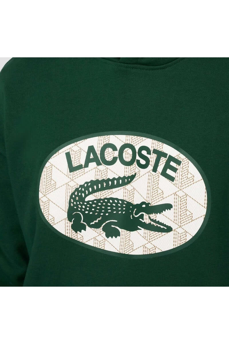Lacoste Kapuzen Sweatshirtdunkelgrün 2 Lacoste Kapuzen Sweatshirtdunkelgrün – Bild 2