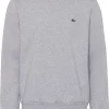 Lacoste Classic Fit Sweatshirt Rundhals Hellgrau
