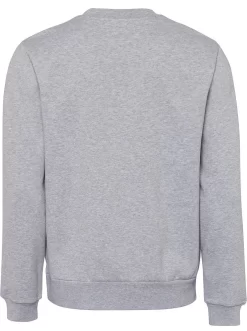 Lacoste Classic Fit Sweatshirt Rundhals Hellgrau -Ho ho ho, Mode in Grün. SH9608 00 CCA 8