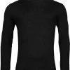 Thomas Maine Tailored Fit Herren Rollkragenpullover Schwarz