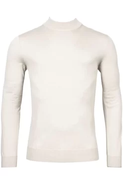 Thomas Maine Tailored Fit Herren Rollkragenpullover Weiss